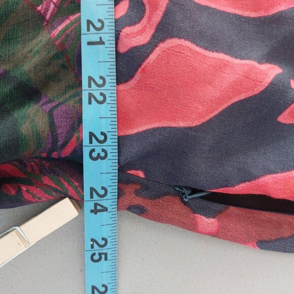 SOFT SURROUNDINGS Maxi Dress 22W Velvet Trim Boho Chic V Neck Lined "Epiphany" - Picture 8 of 14